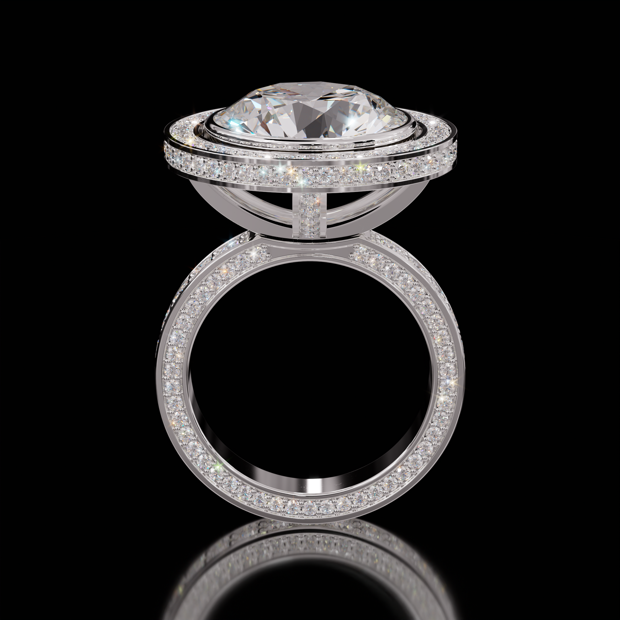 Marilyn Rockstar 5.31ct Round Diamond Ring