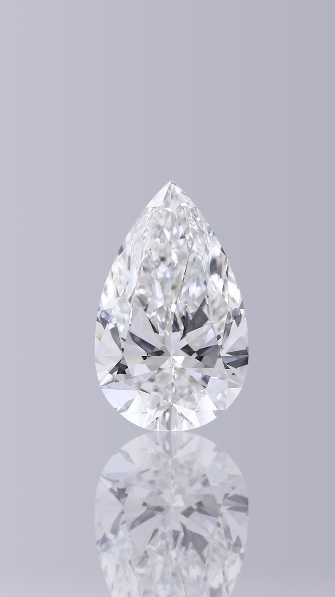 Pear 14.04ct F VVS