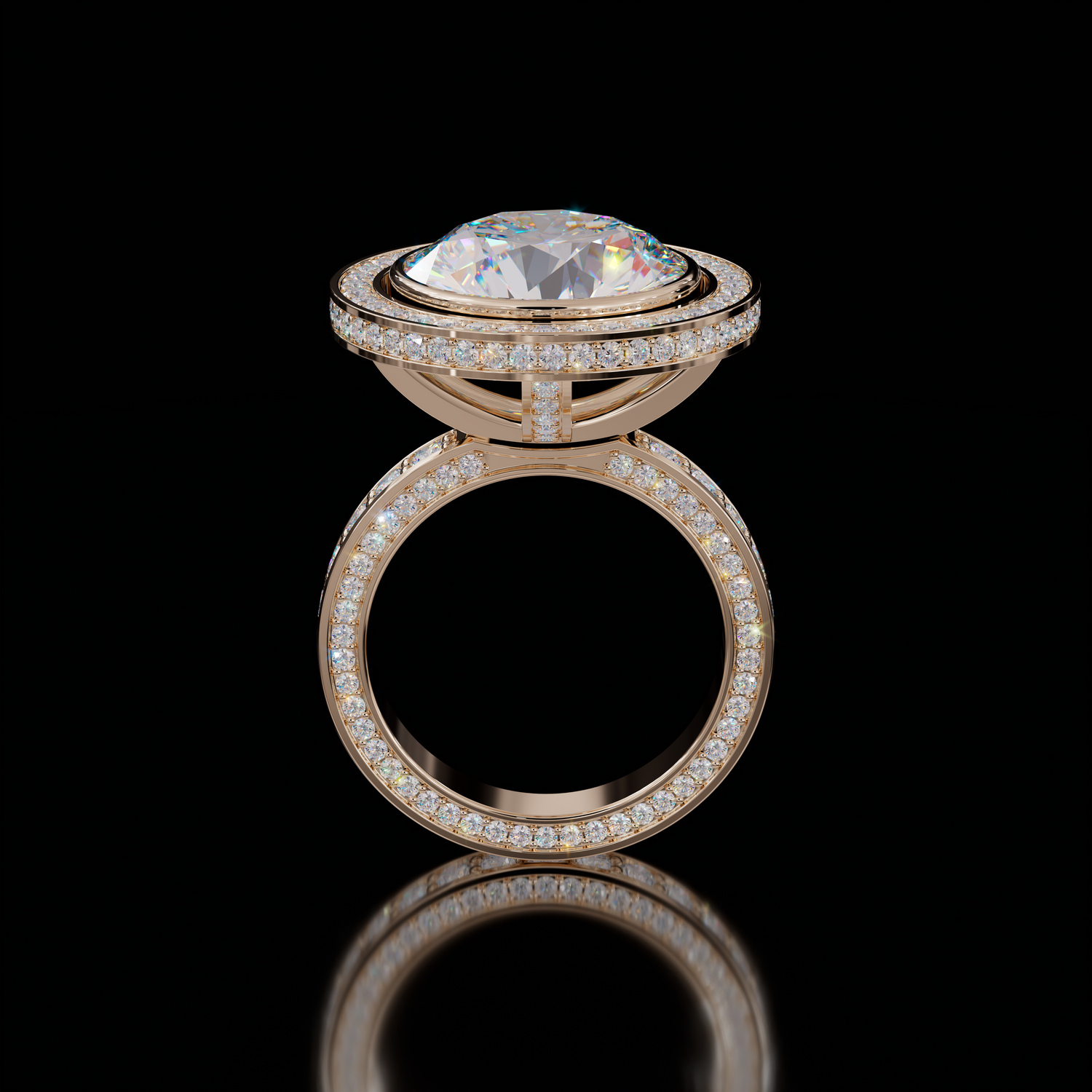 Marilyn Rockstar 5.31ct Round Diamond Ring