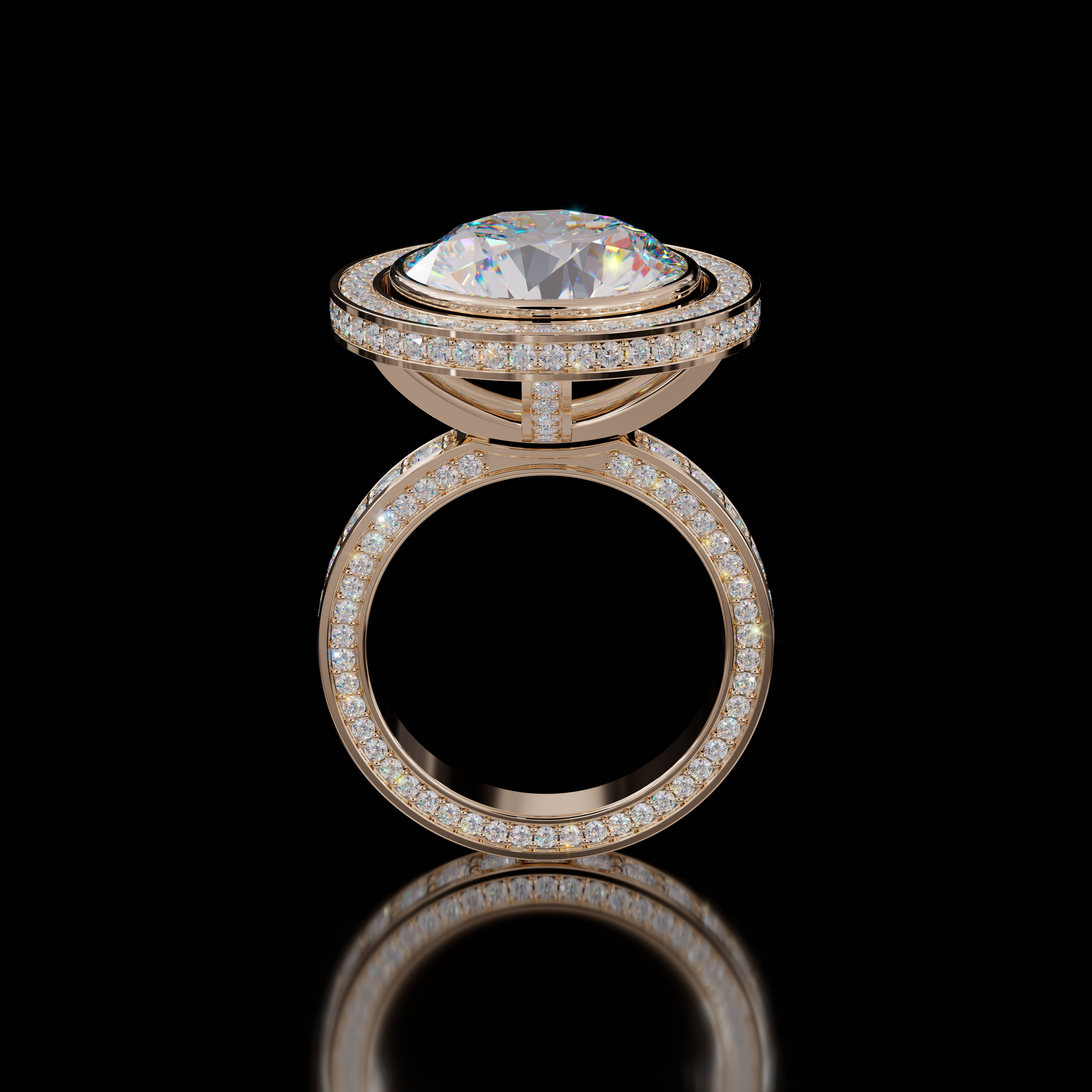 Marilyn Rockstar 5.31ct Round Diamond Ring