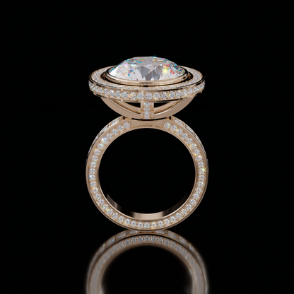 Marilyn Rockstar 5.31ct Round Diamond Ring
