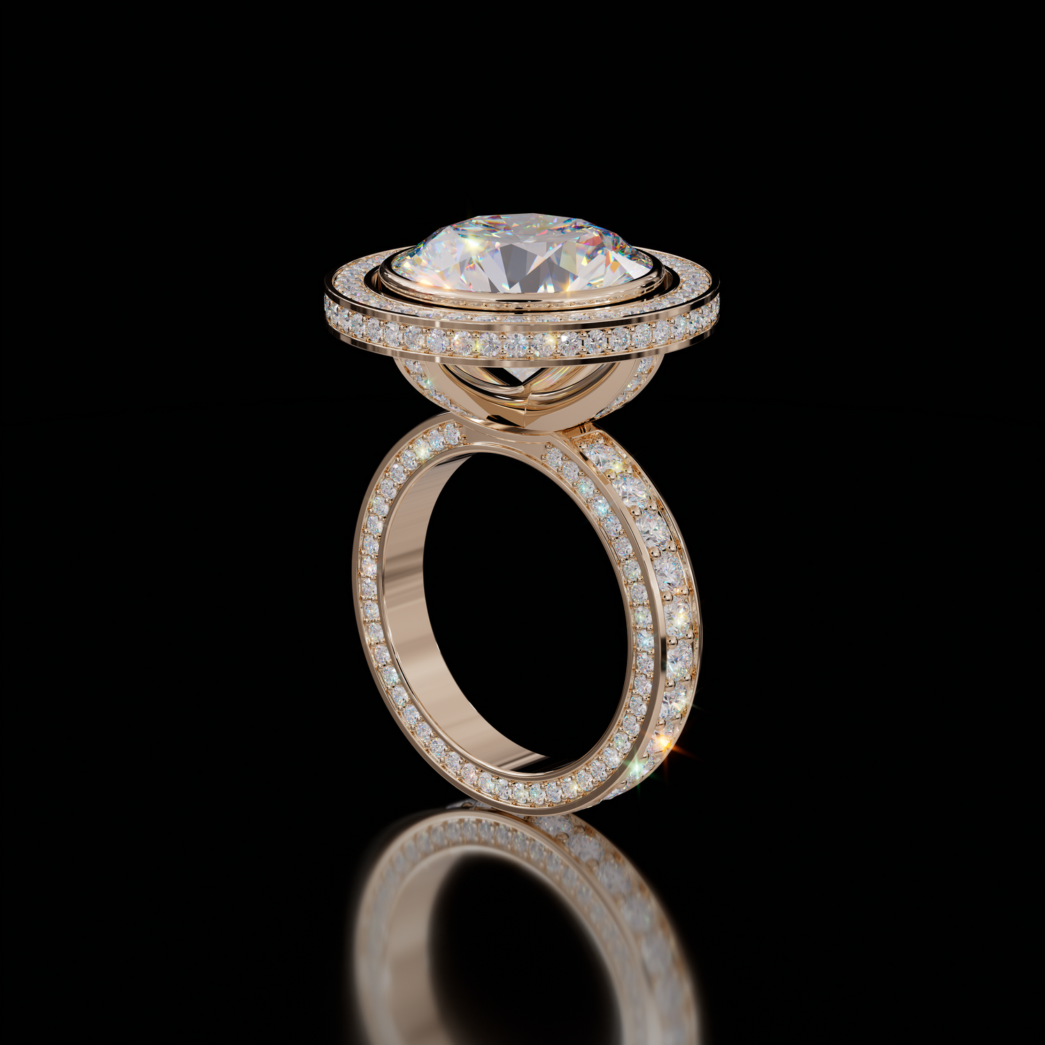 Marilyn Rockstar 5.31ct Round Diamond Ring