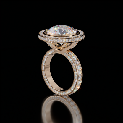Marilyn Rockstar 5.31ct Round Diamond Ring