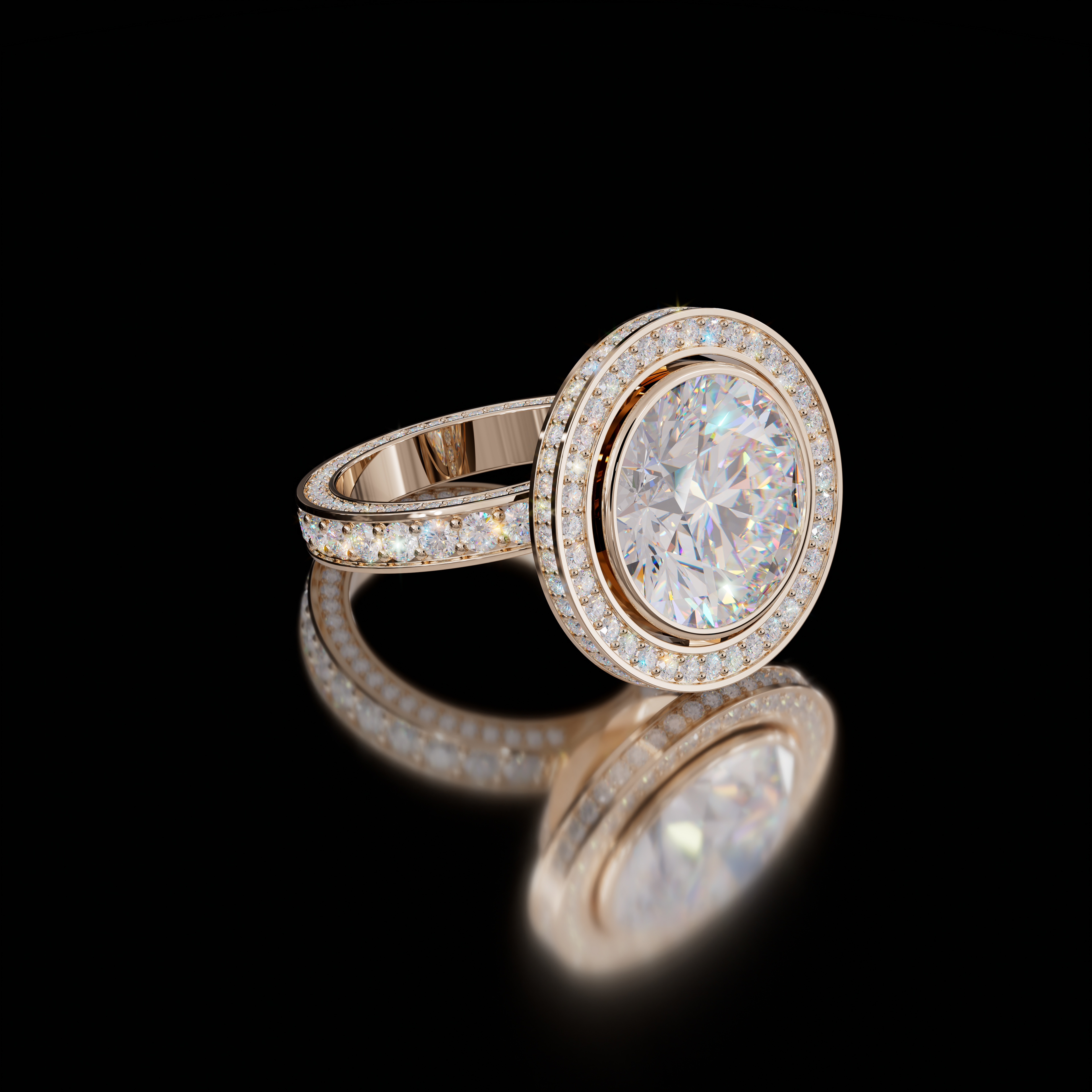 Marilyn Rockstar 5.31ct Round Diamond Ring