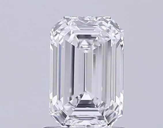 1.10ct Emerald Lab Grown Diamond (Colour D, Clarity VVS1, IGI Certified)
