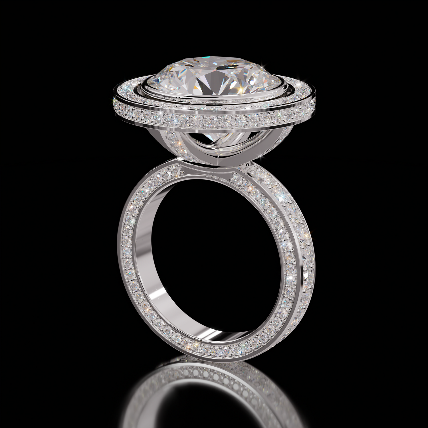 Marilyn Rockstar 5.31ct Round Diamond Ring