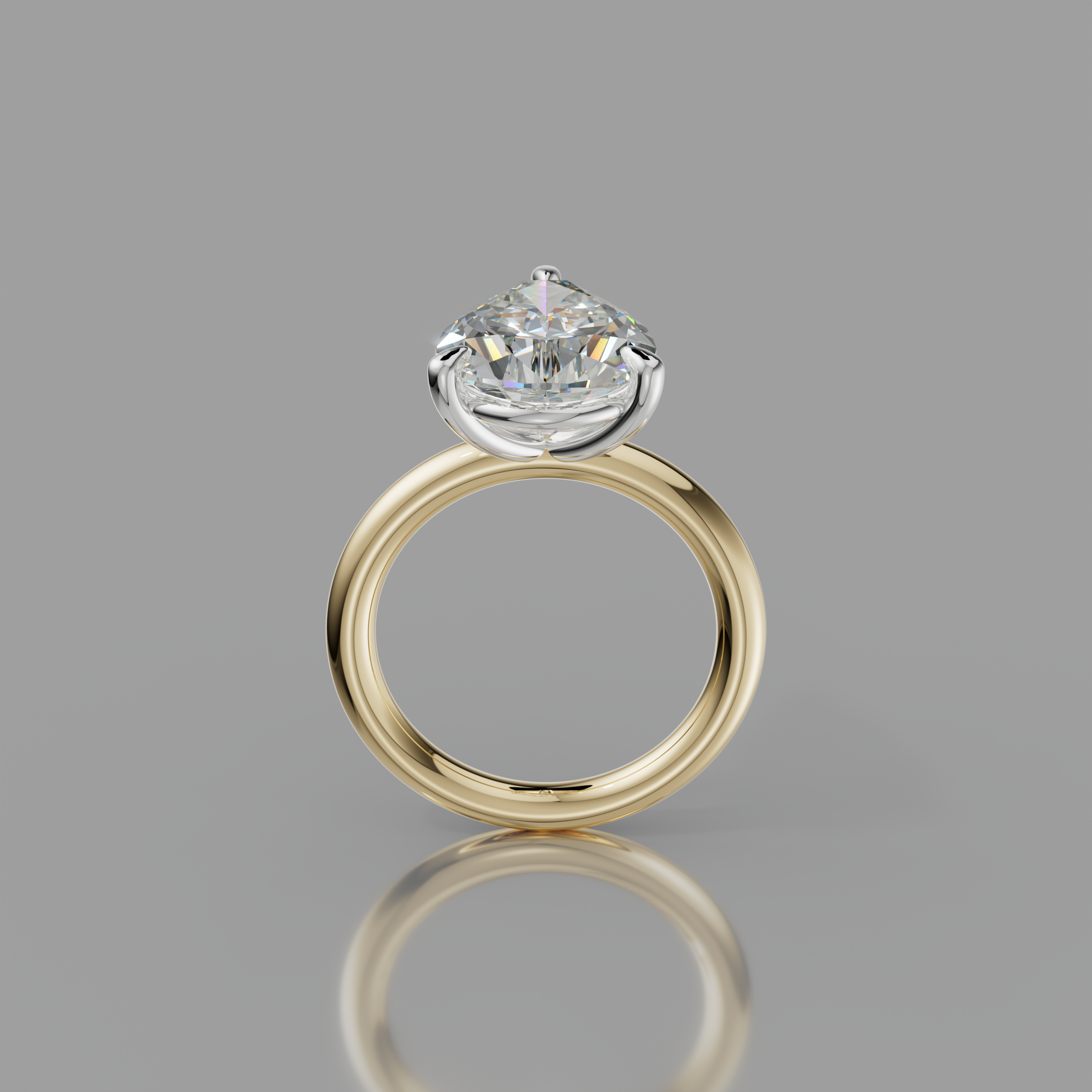Chloe Rockstar 5.10ct Pear Diamond Ring