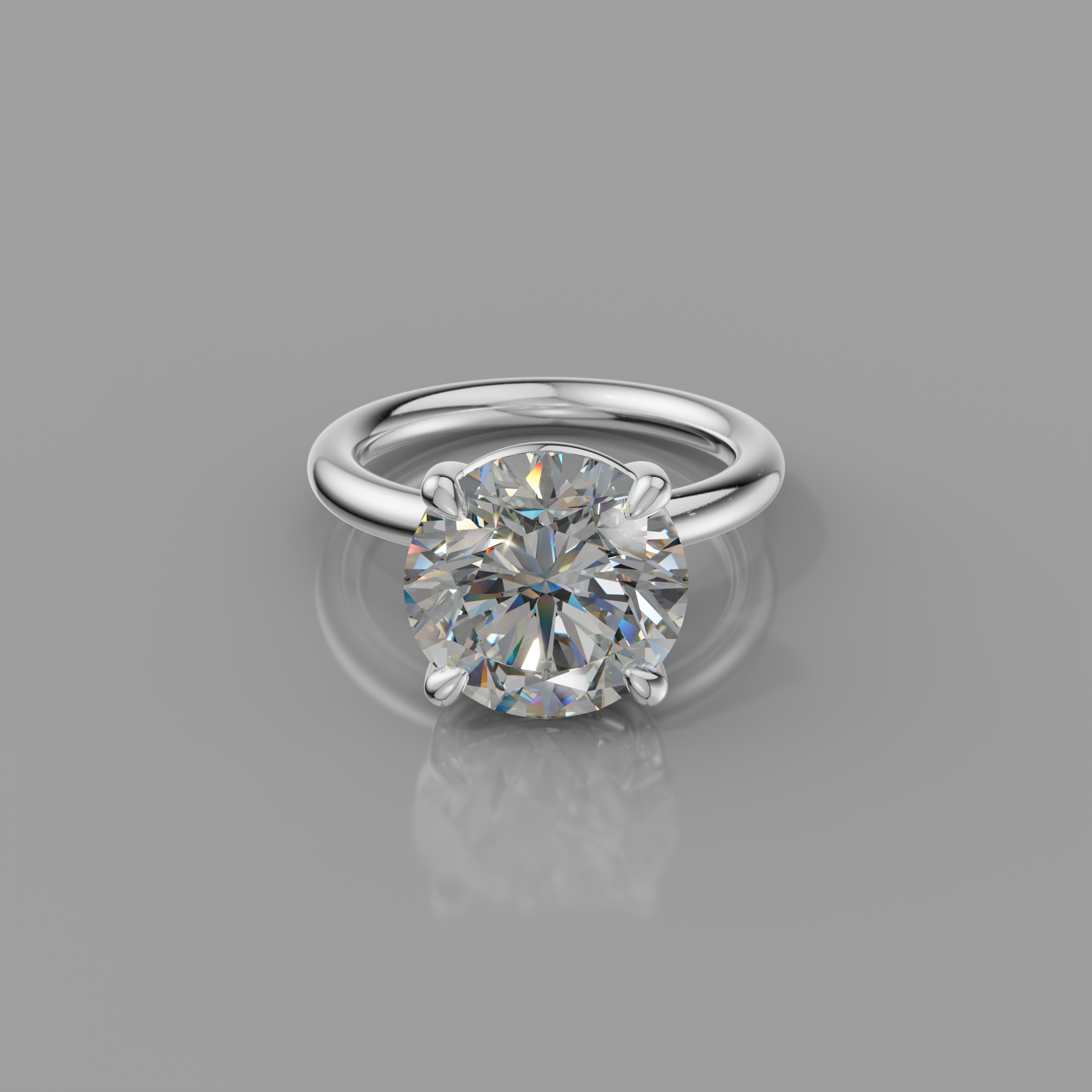 Chloe Rockstar 5.75ct Round Brilliant Diamond Ring