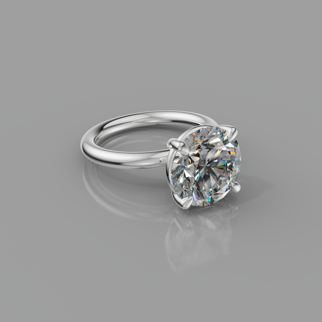 Chloe Rockstar 5.75ct Round Brilliant Diamond Ring