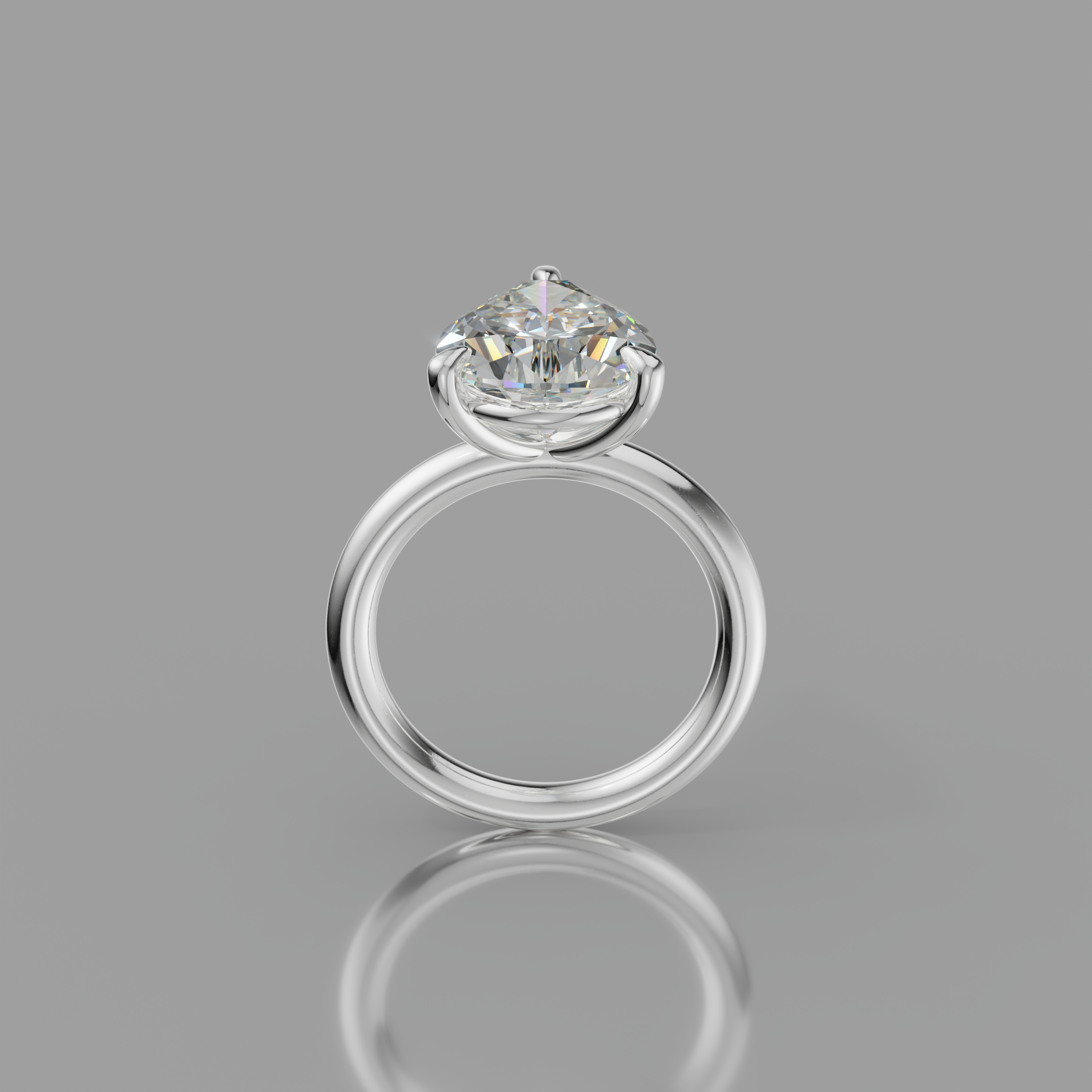 Chloe Rockstar 5.10ct Pear Diamond Ring