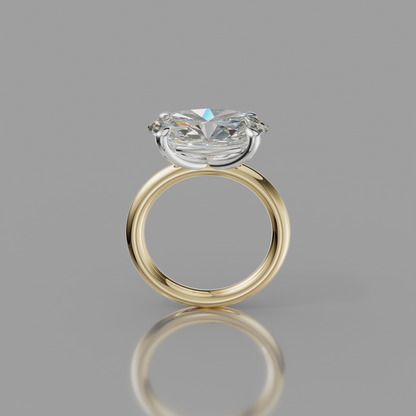 Chloe Rockstar 5.02ct Oval Diamond Ring