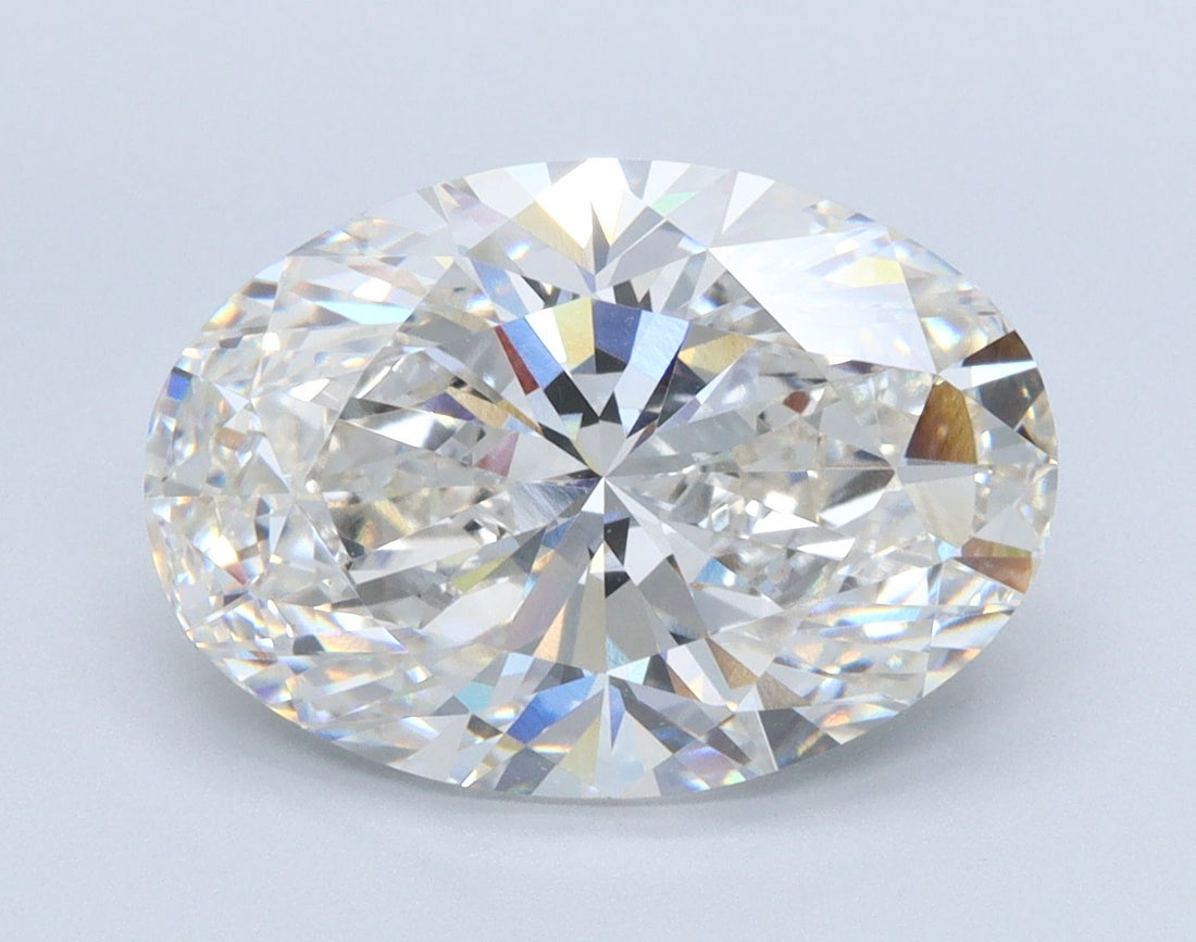 Oval 5.50ct H VVS2