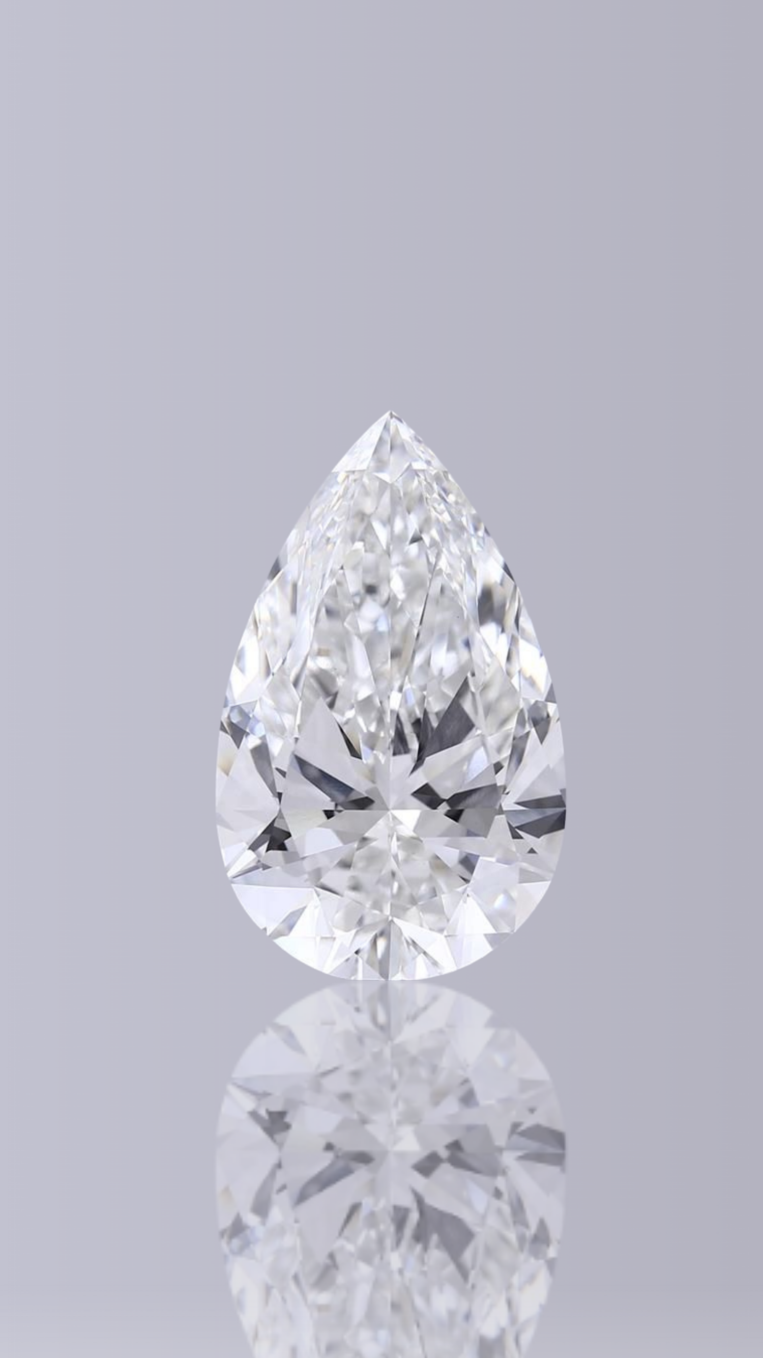 Pear 14.04ct F VVS