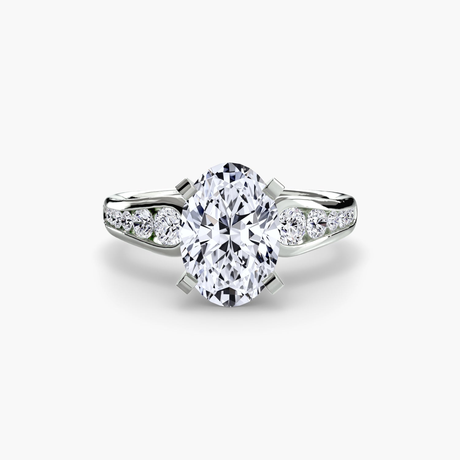 Solitaire with Pavé 2