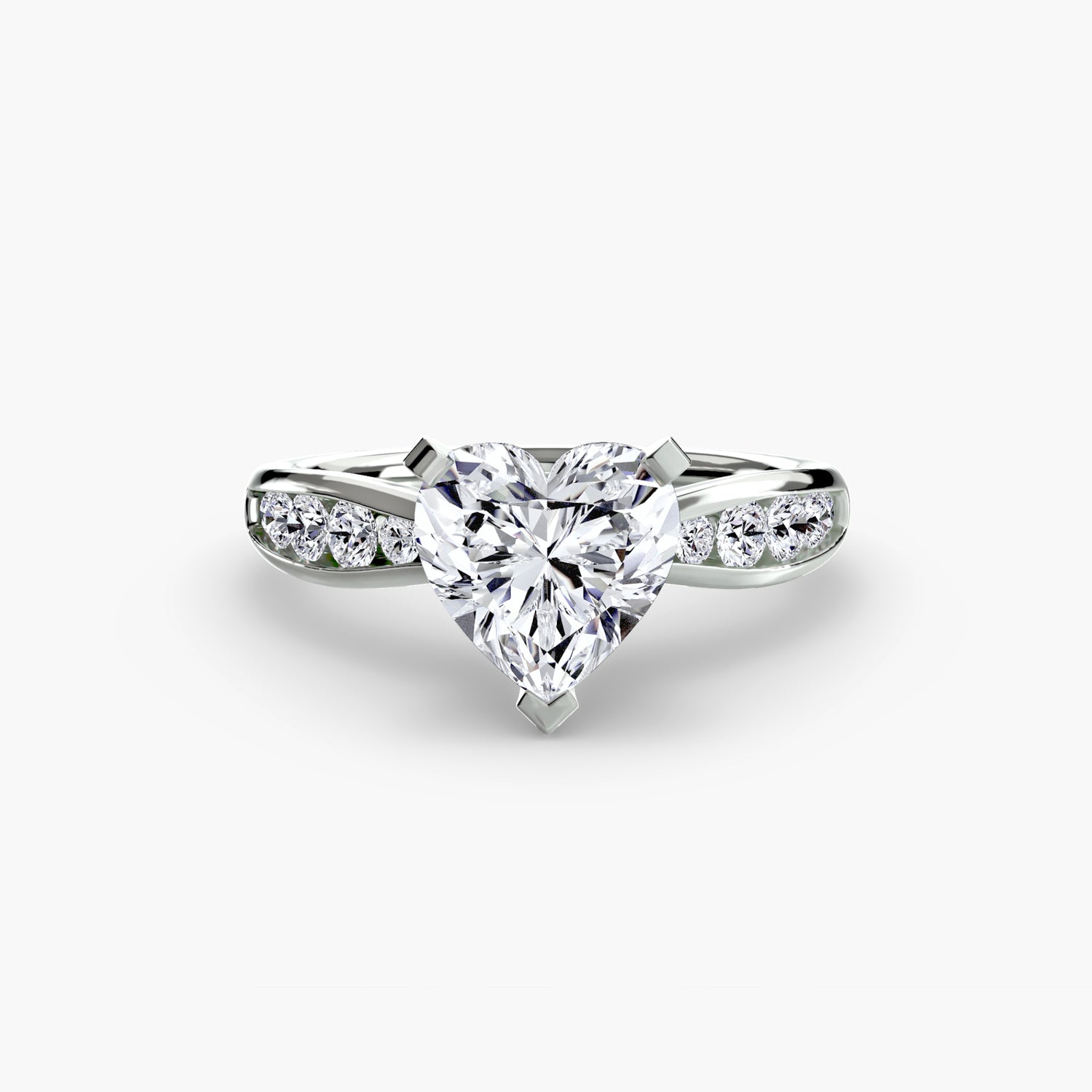 Solitaire with Pavé 3