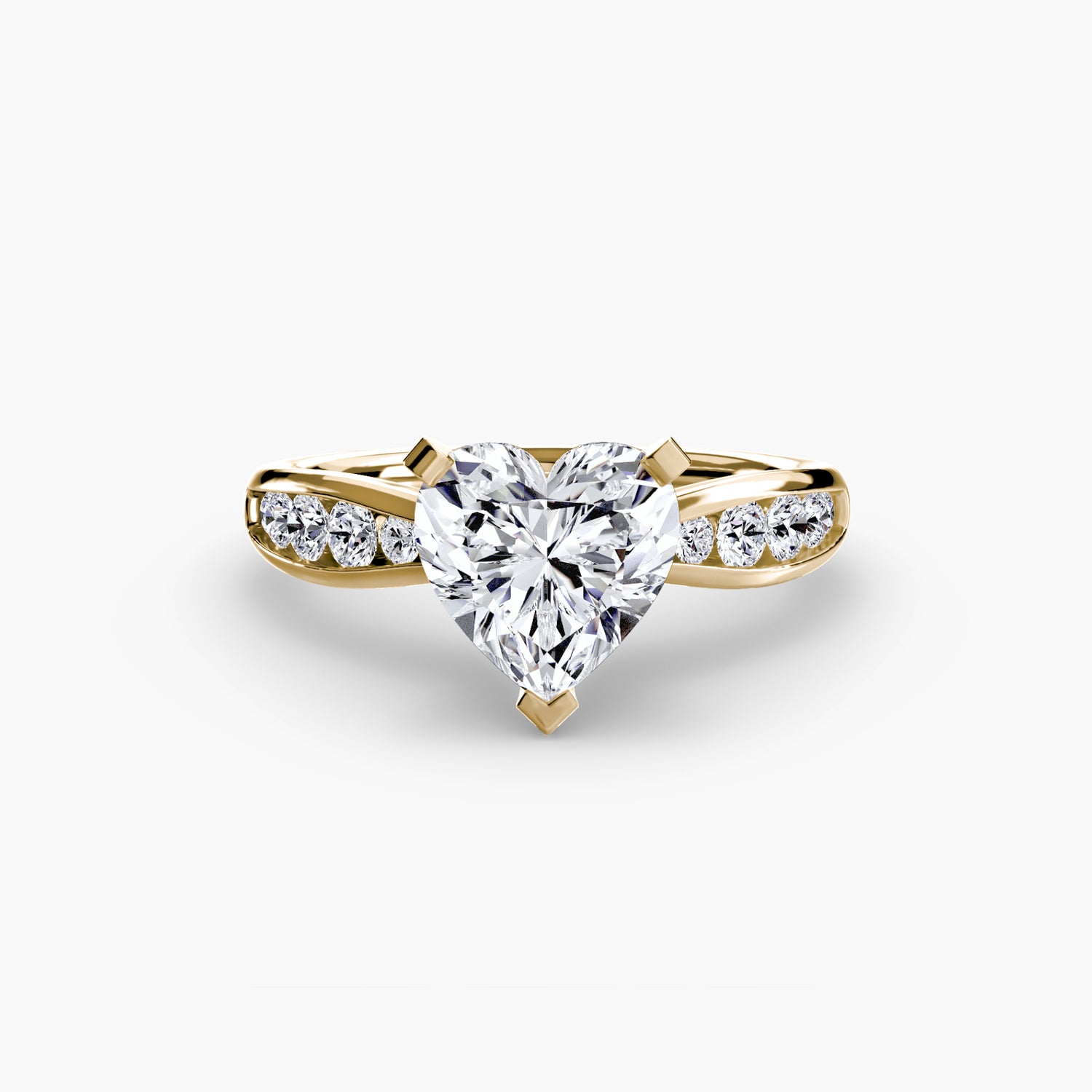 Solitaire with Pavé 3
