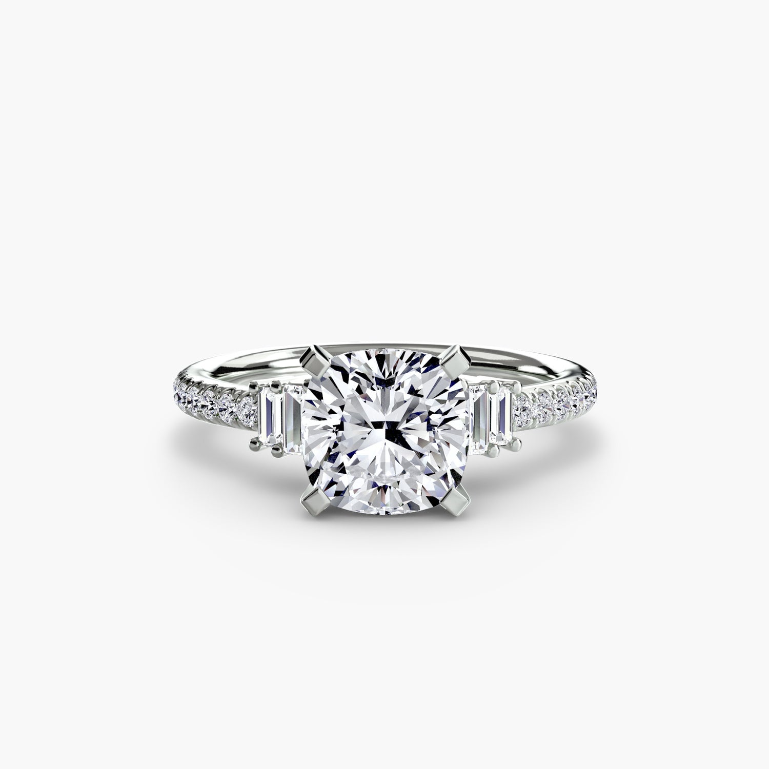 Solitaire with Pavé 4