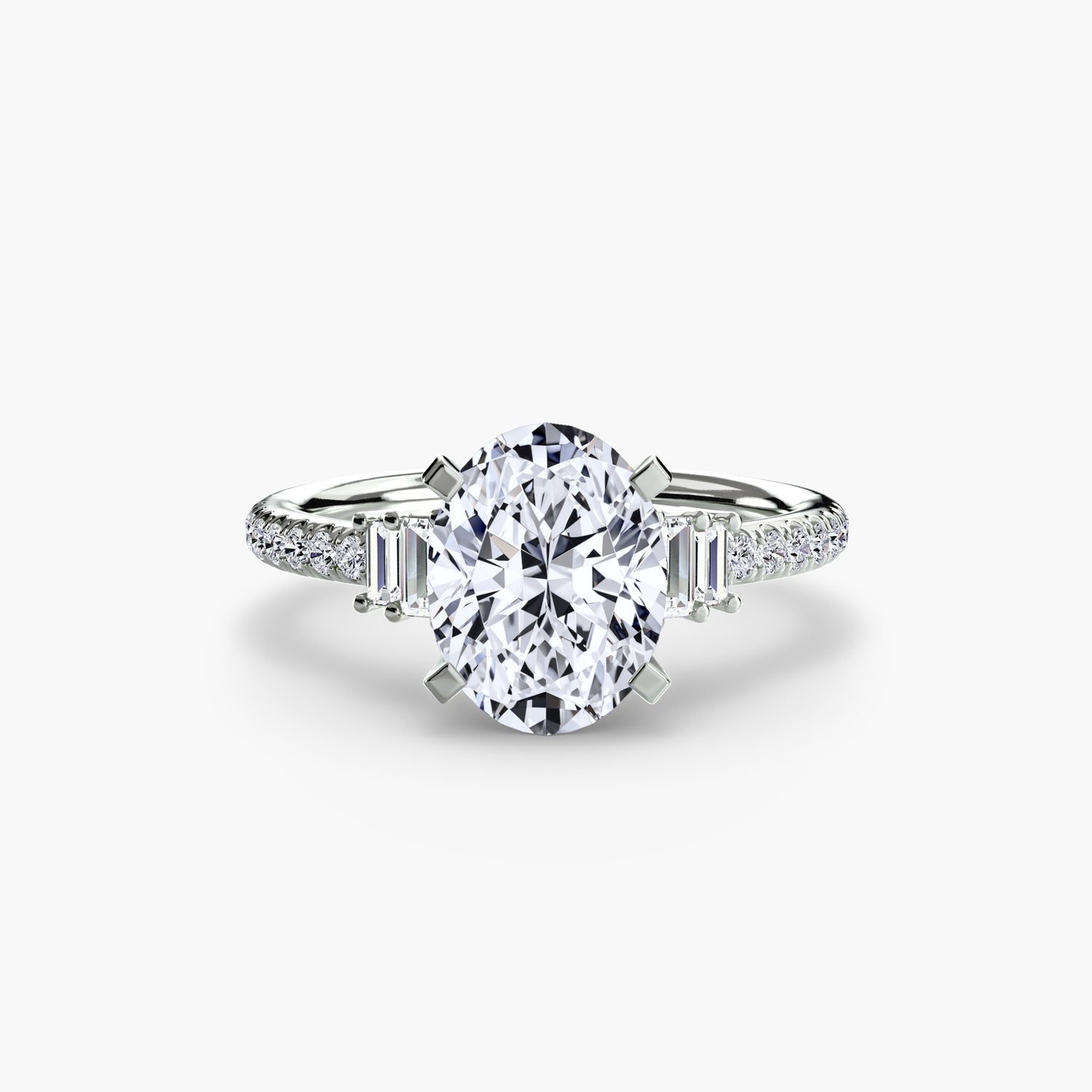 Solitaire with Pavé 4
