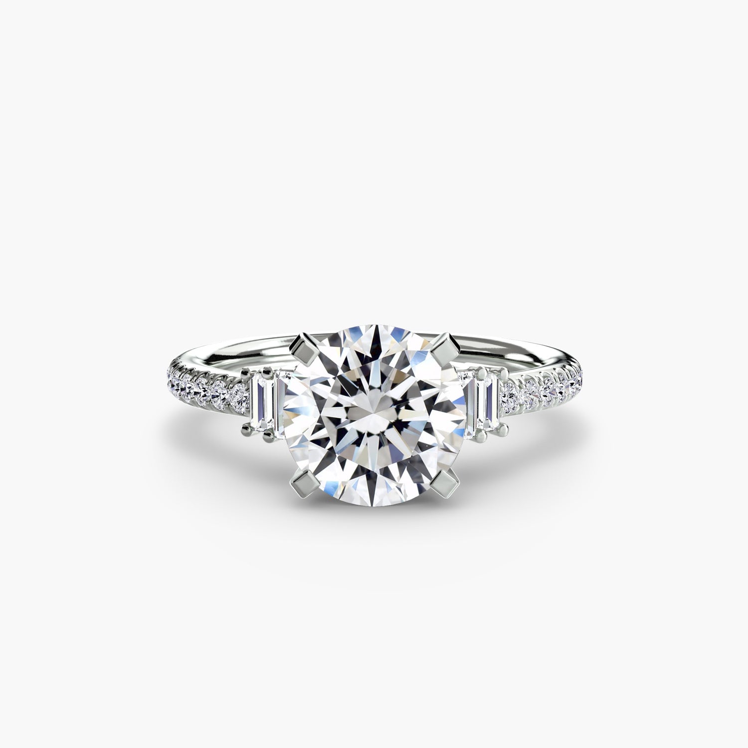 Solitaire with Pavé 4