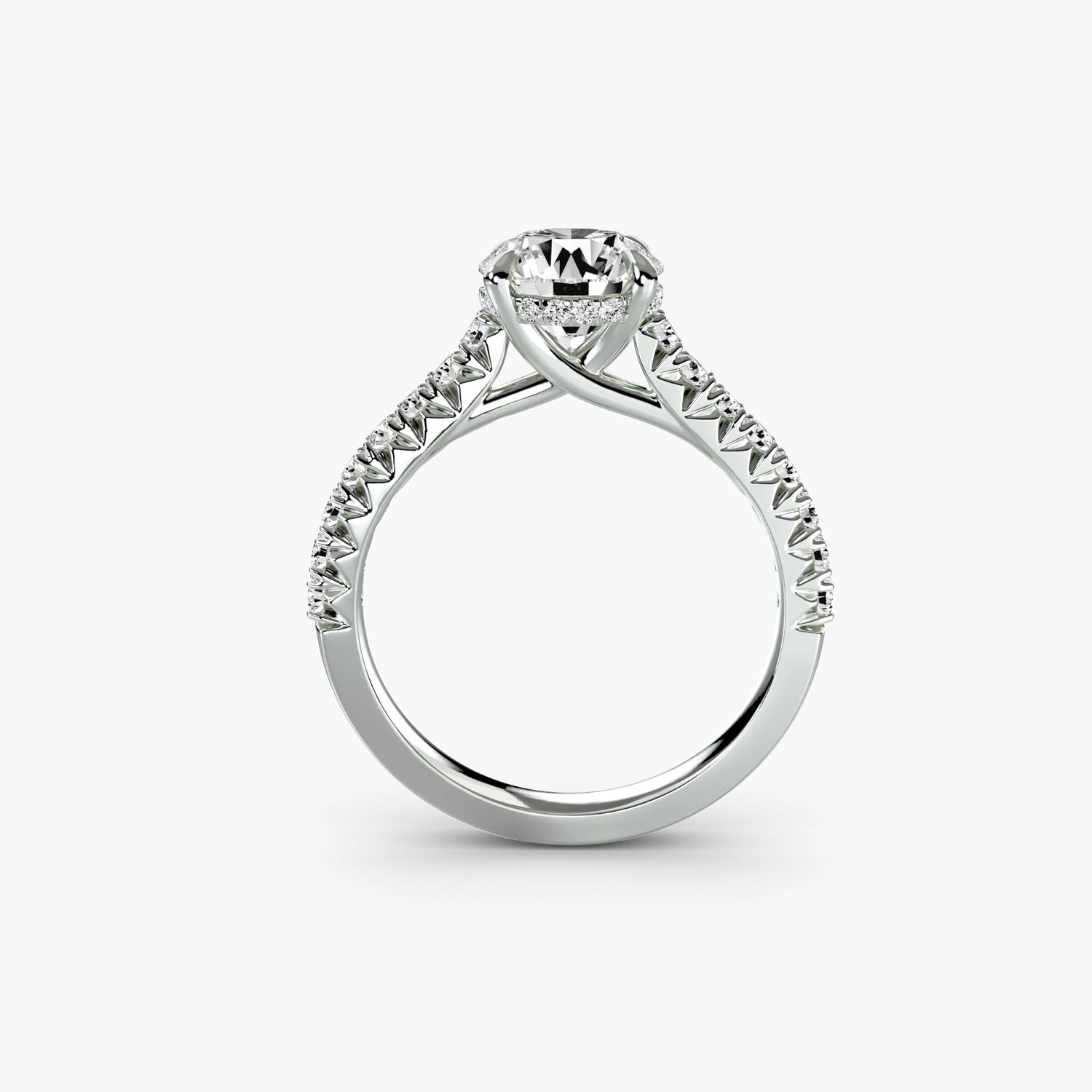 Solitaire with Pavé 5