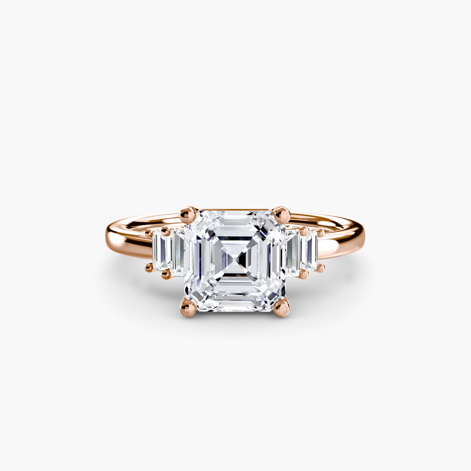 Baguette Accent Solitaire