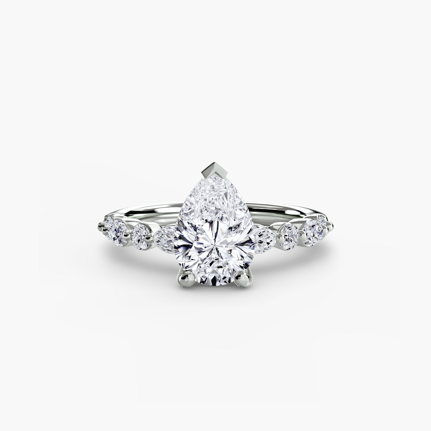 Solitaire with Eternity Pavé 2