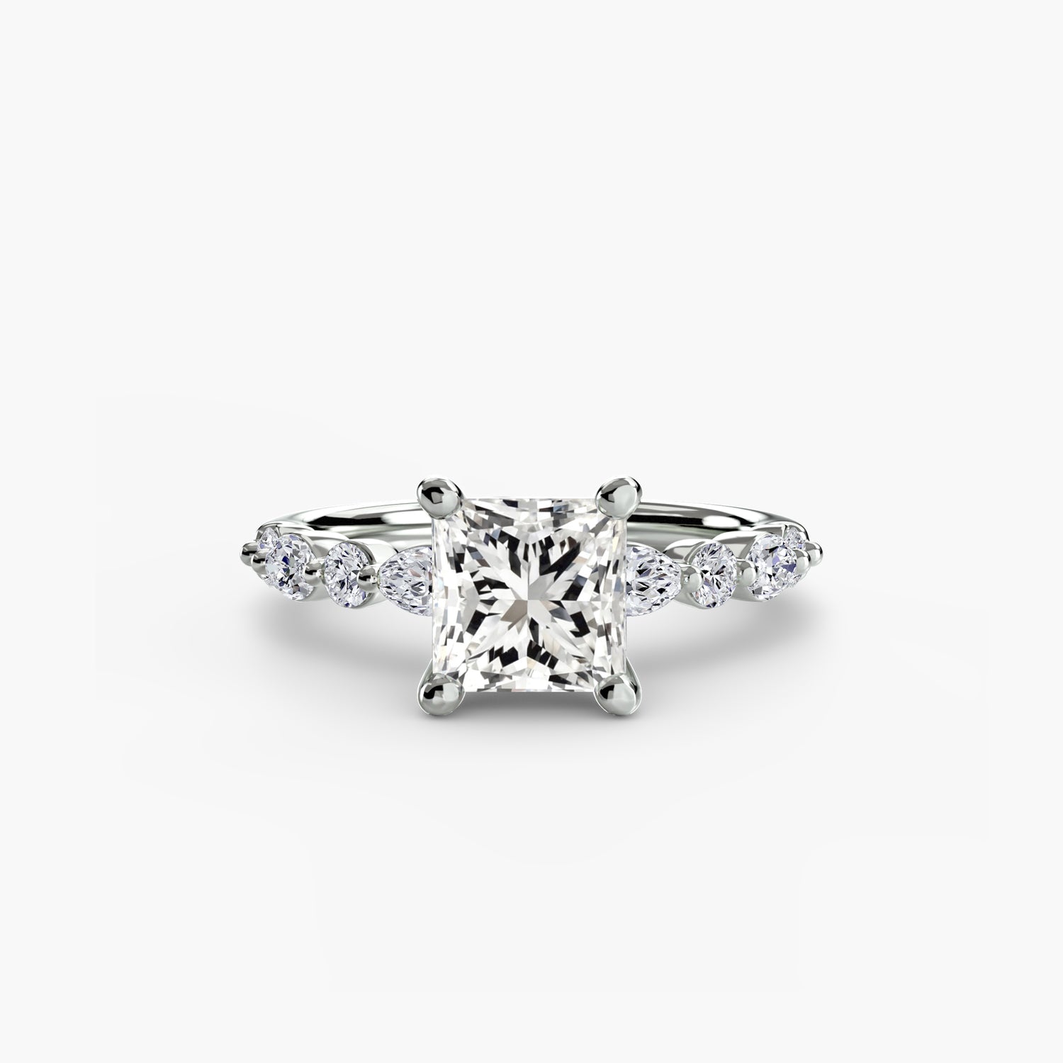 Solitaire with Eternity Pavé 2