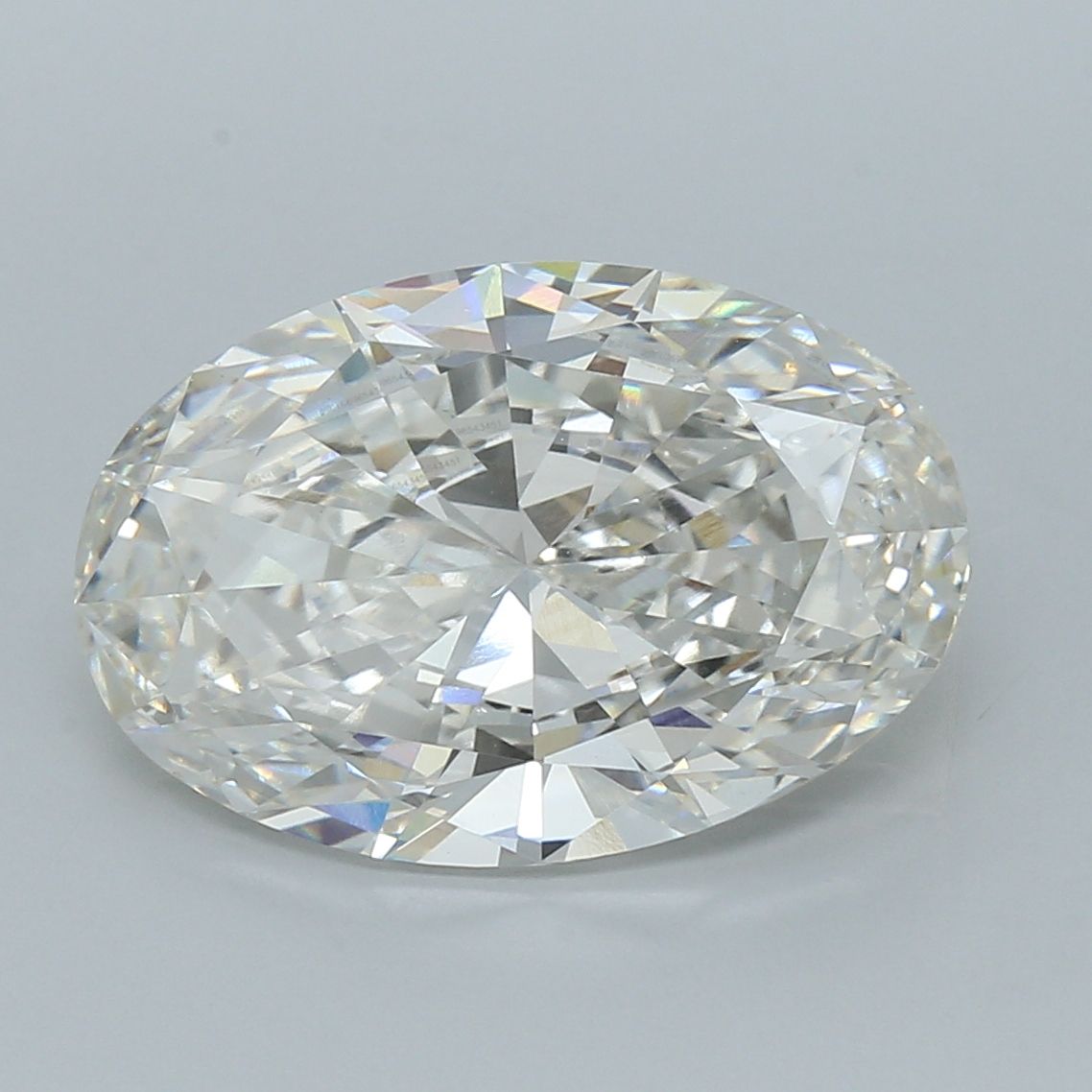 Oval 12.30ct F VVS2