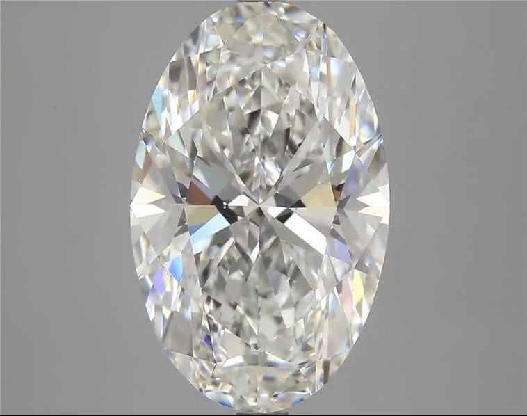 Oval 5.43ct G VVS2