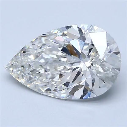 Pear 6.17ct H VVS2