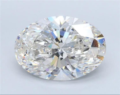 Oval 5.50ct H VVS2