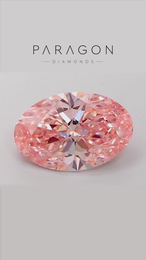 Oval 4ct Pink SI1