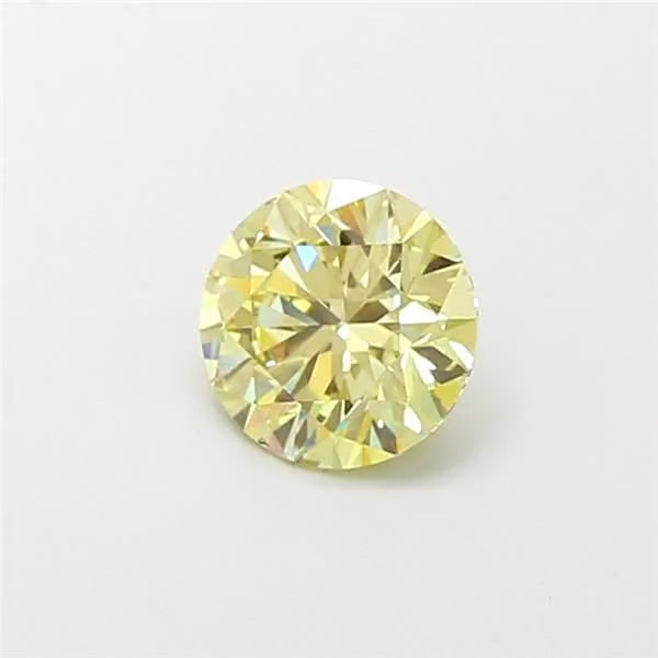 Round 5.00ct Vivid Yellow SI